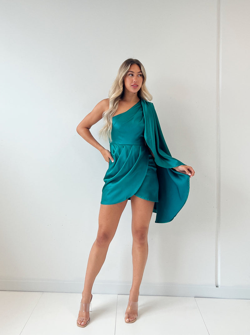 Charlotte Mini Dress - Green