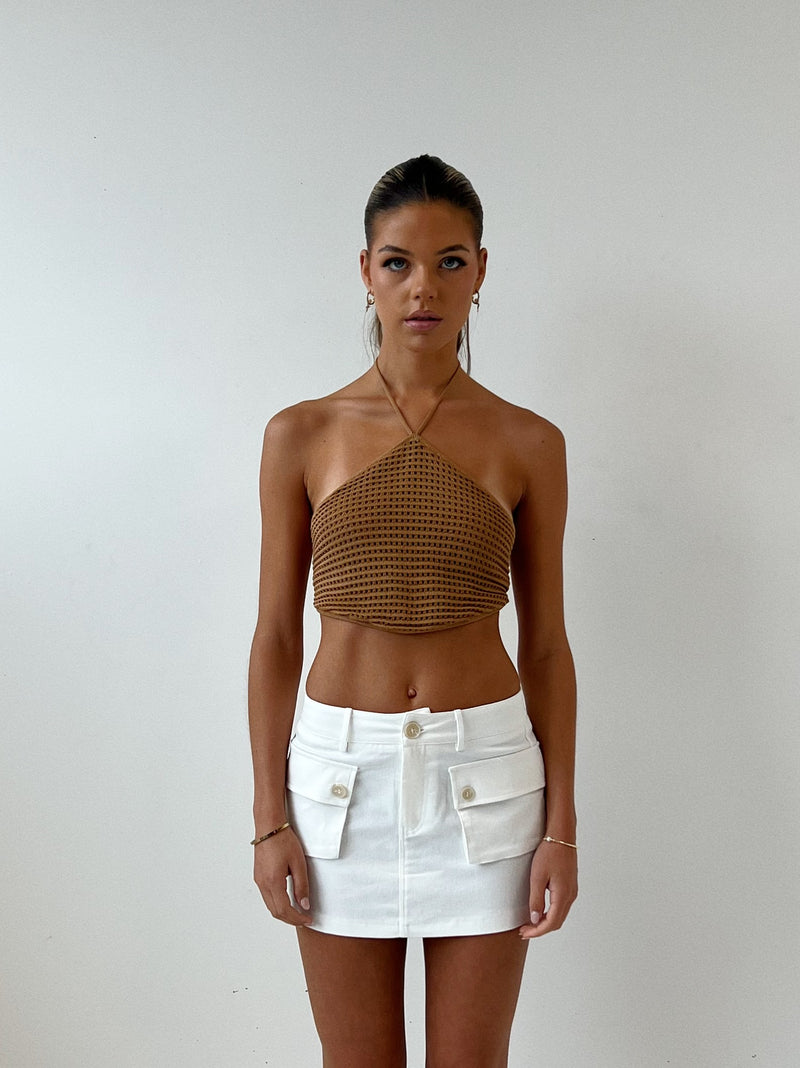 Athens Crochet Top