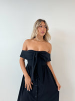 Emma Midi Dress- Black