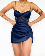 Olivia Mini Dress - Navy