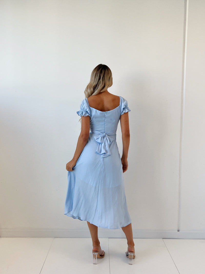 Ellison Midi Dress - Blue