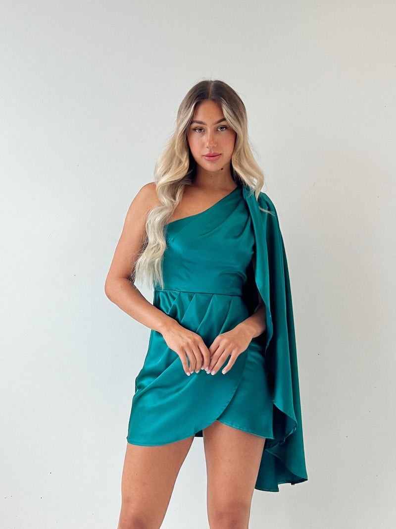 Charlotte Mini Dress - Green