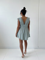 Paige Mini Dress - Pistachio