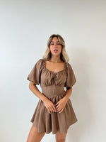 Denver Mini Dress - Brown