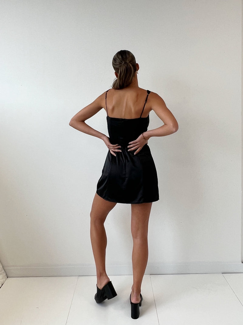 Rupert Mini Dress - Black
