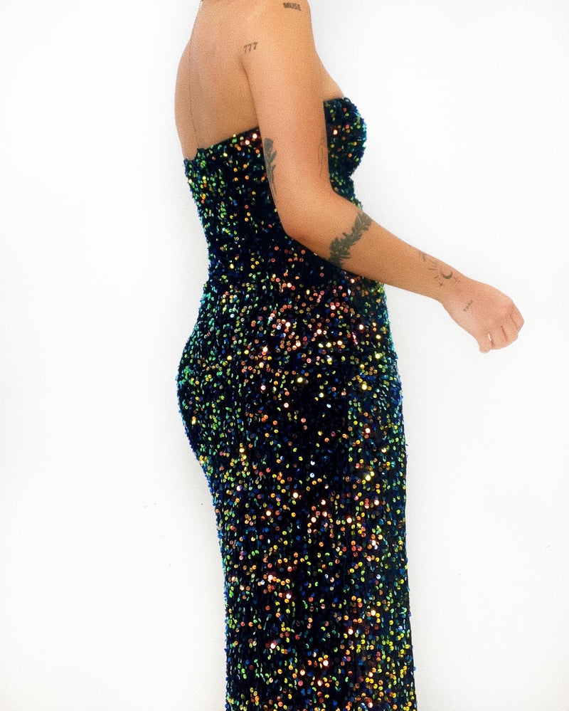 Ethelyn Midi Dress - Black