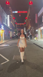 Olivia Mini Dress - Ivory