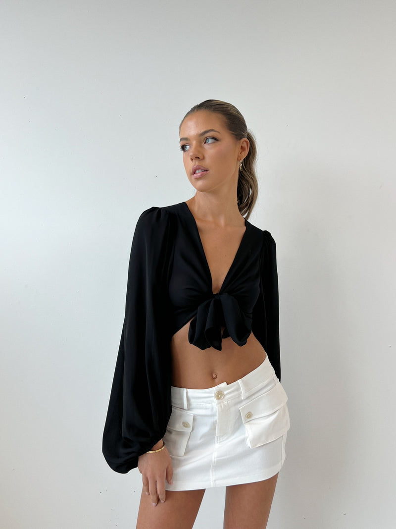 Almada Mini Skirt - White