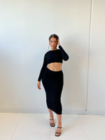 Pascal Crop Top - Black