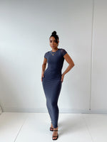 Gretchen Maxi Dress - Grey