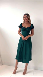 Ellison Midi Dress - Green