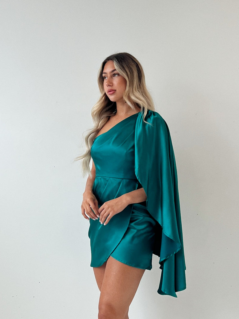 Charlotte Mini Dress - Green