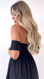 Emma Midi Dress- Black