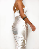 Heidi Midi Dress - Champagne