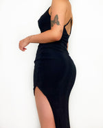 Dana Midi Dress - Black