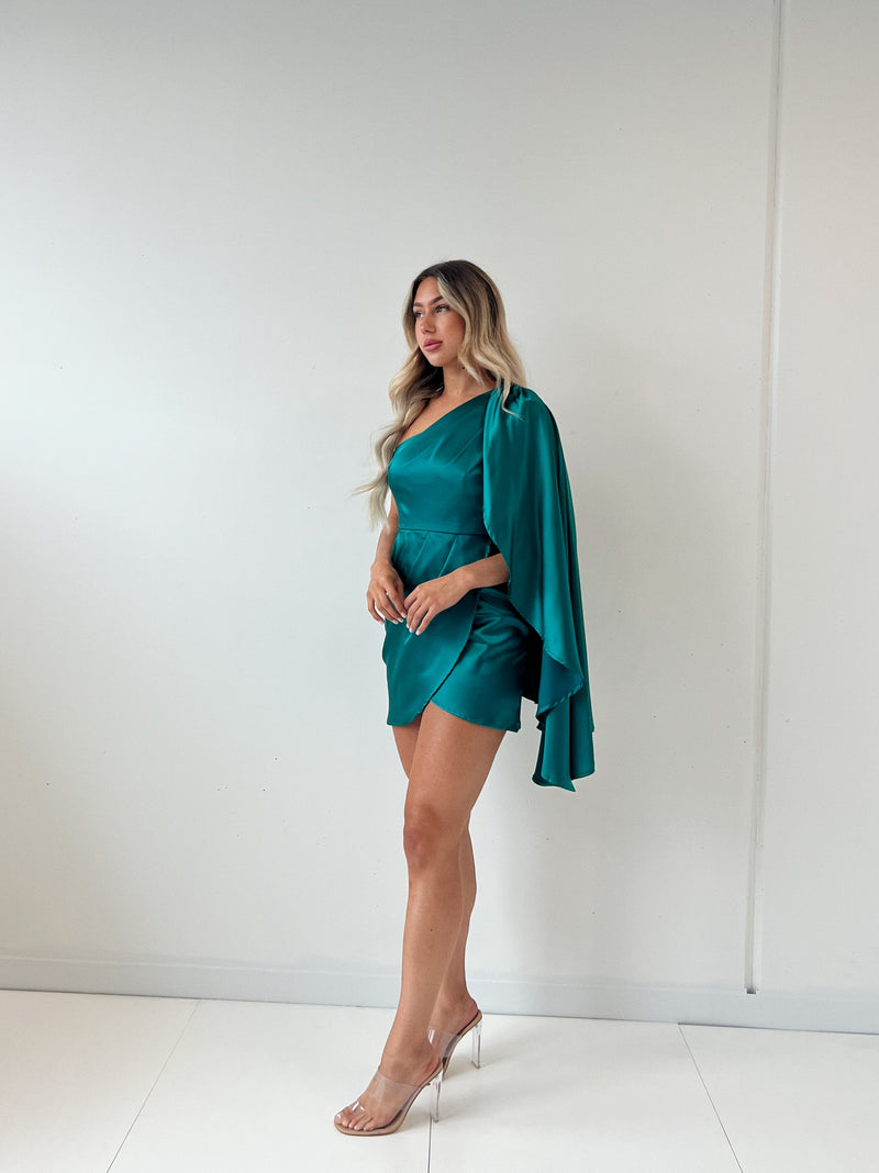 Charlotte Mini Dress - Green