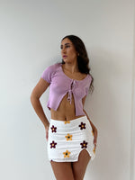 Moonlight Knit Top - Lilac
