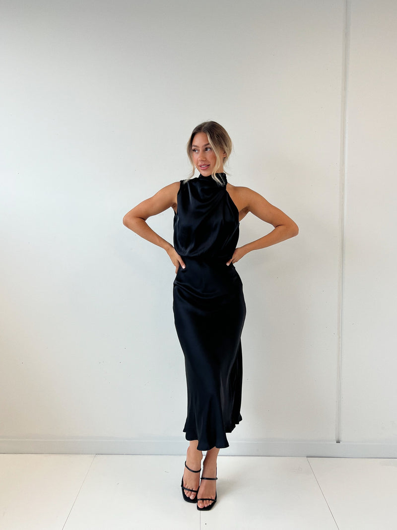 Natalia Maxi Dress - Black