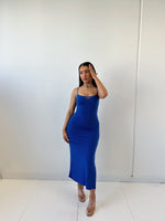 Clarke Midi Dress - Blue