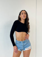 Keira Knit Top - Black