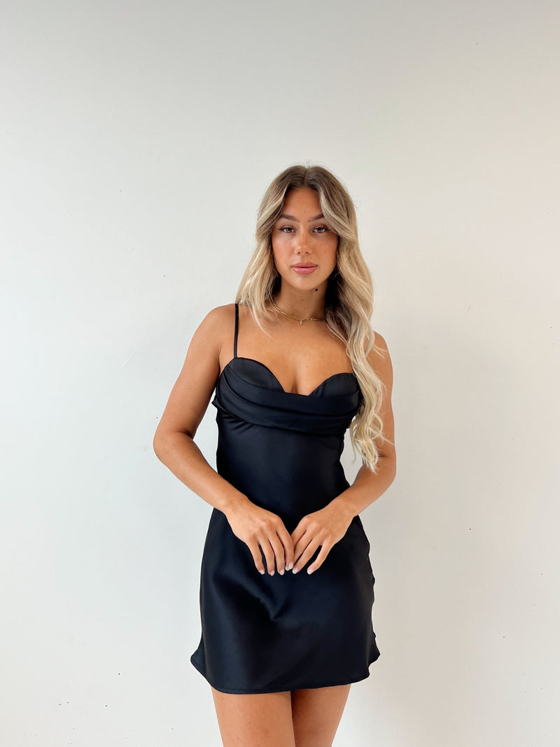 Colson Mini Dress - Black