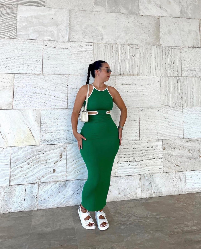 Tuscany Maxi Dress - Green