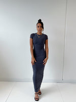 Gretchen Maxi Dress - Grey