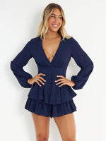 Isobel Playsuit - Navy
