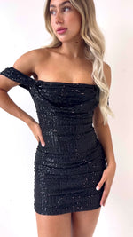Diva Mini Dress - Black