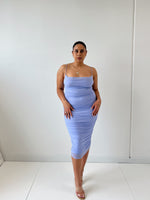 Callan Midi Dress - Cornflower Blue