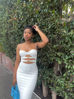 Messina Midi Dress - White