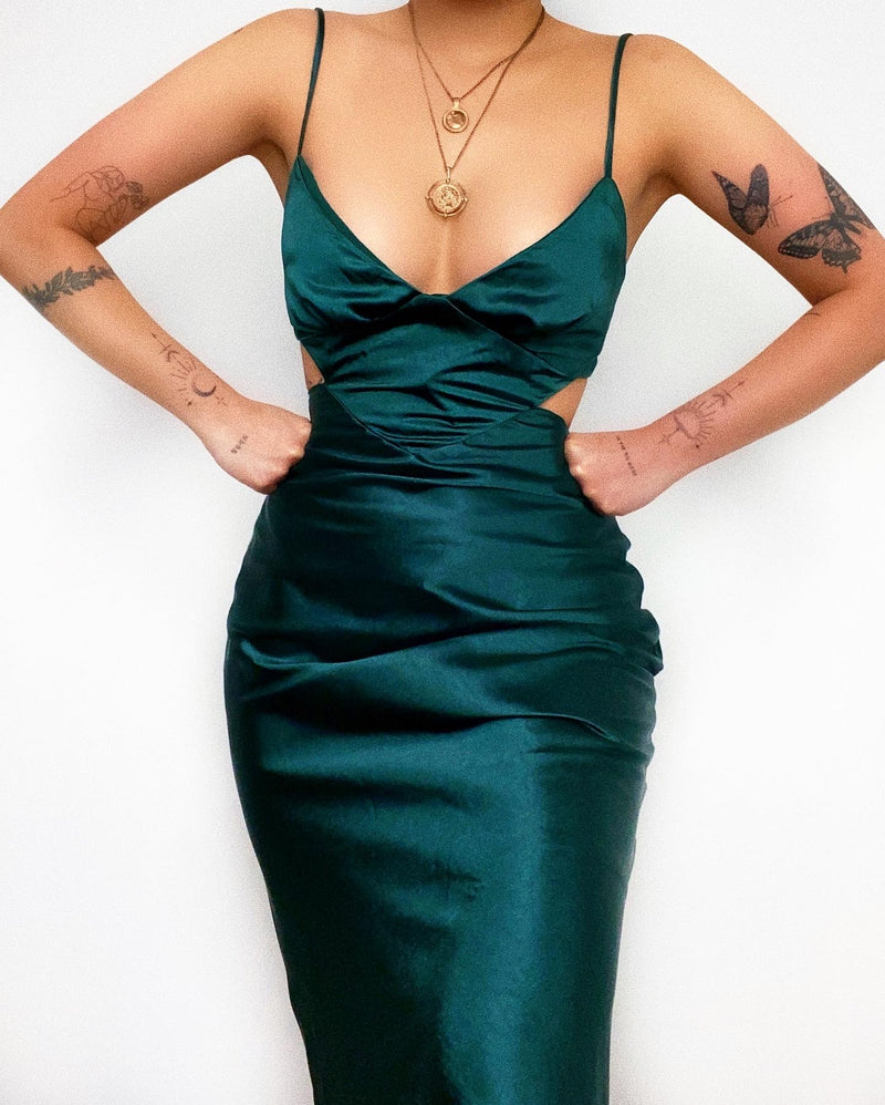 Zoeva Maxi Dress - Green