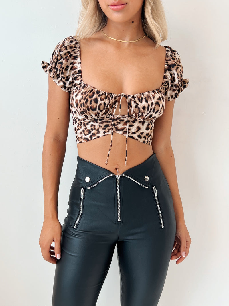 Leo Crop Top