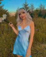 Jayden Mini Dress - Blue