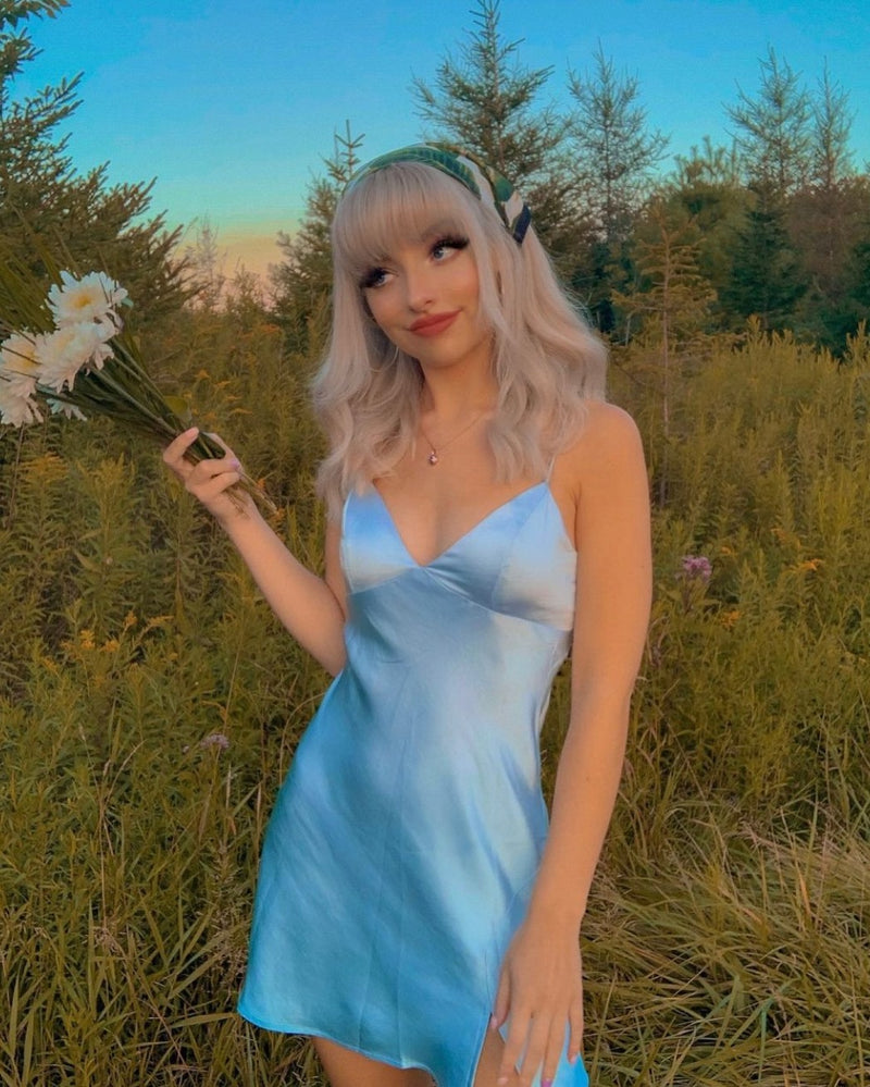 Jayden Mini Dress - Blue