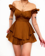 Auffie Playsuit - Brown