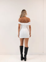 Clara Mini Dress - White