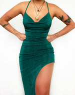 Dana Midi Dress - Green