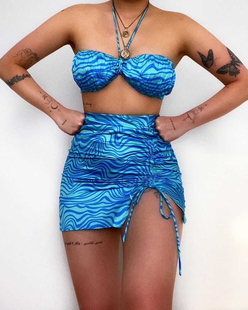 Luana Two Piece Set - Blue