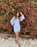 Bondi Mini Dress - Blue
