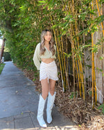 Summertime Floral Mini Skirt