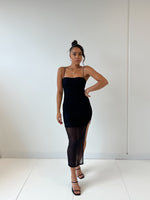 Austin Midi Dress - Black